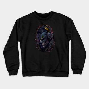 WOLVE WITH MASK Crewneck Sweatshirt